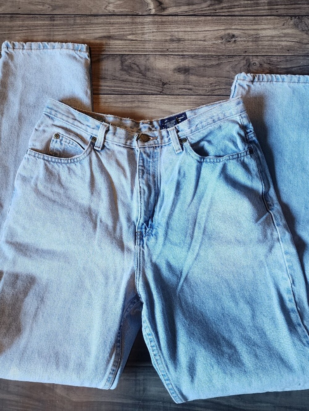 Eddie Bauer Denim Light Blue Jeans Size 10 Tall